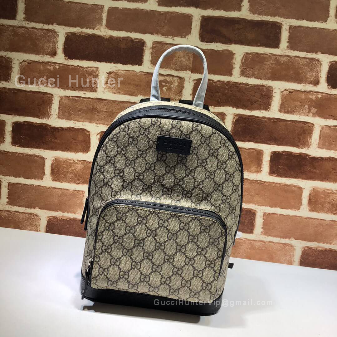 Gucci GG Supreme Small Backpack Black 429020